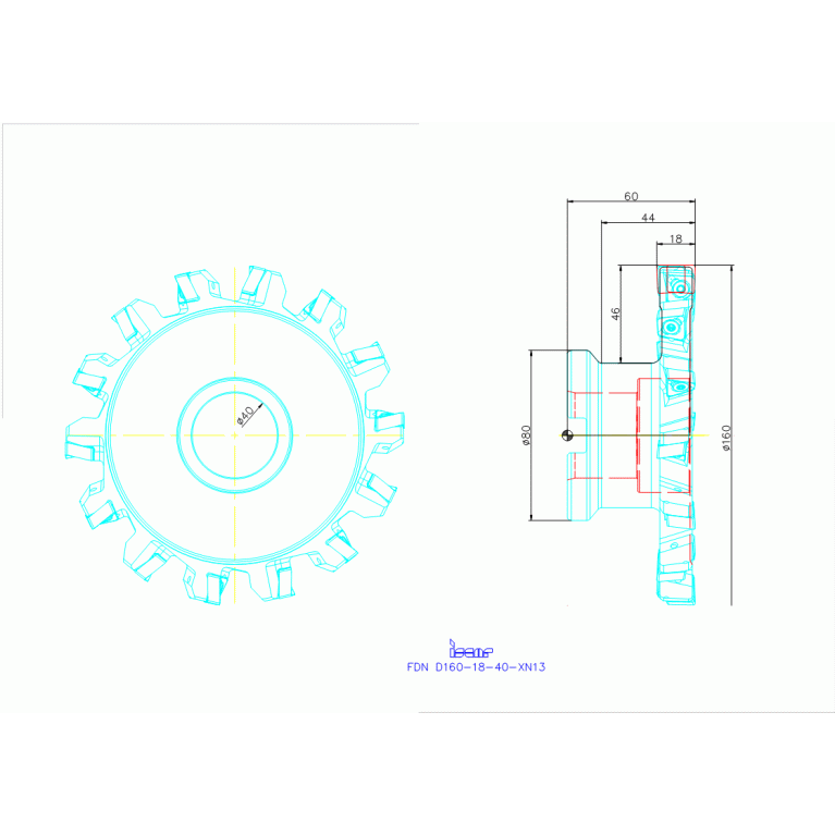 FDN D160-18-40-XN13