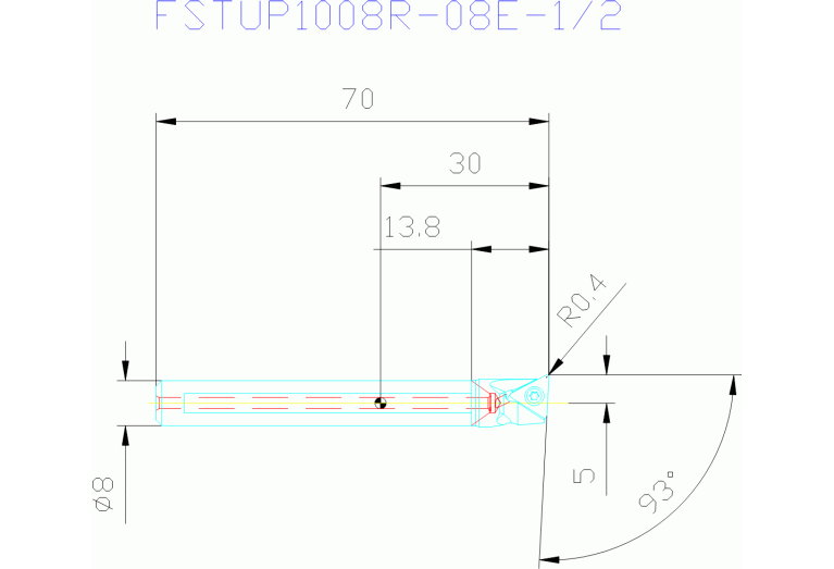FSTUP1008R-08E-1/2
