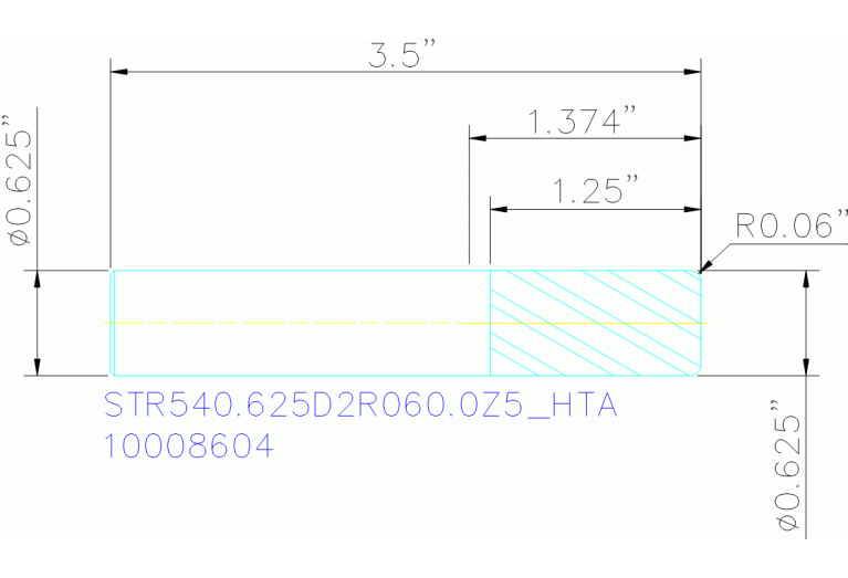 STR540.625D2R060.0Z5 HTA