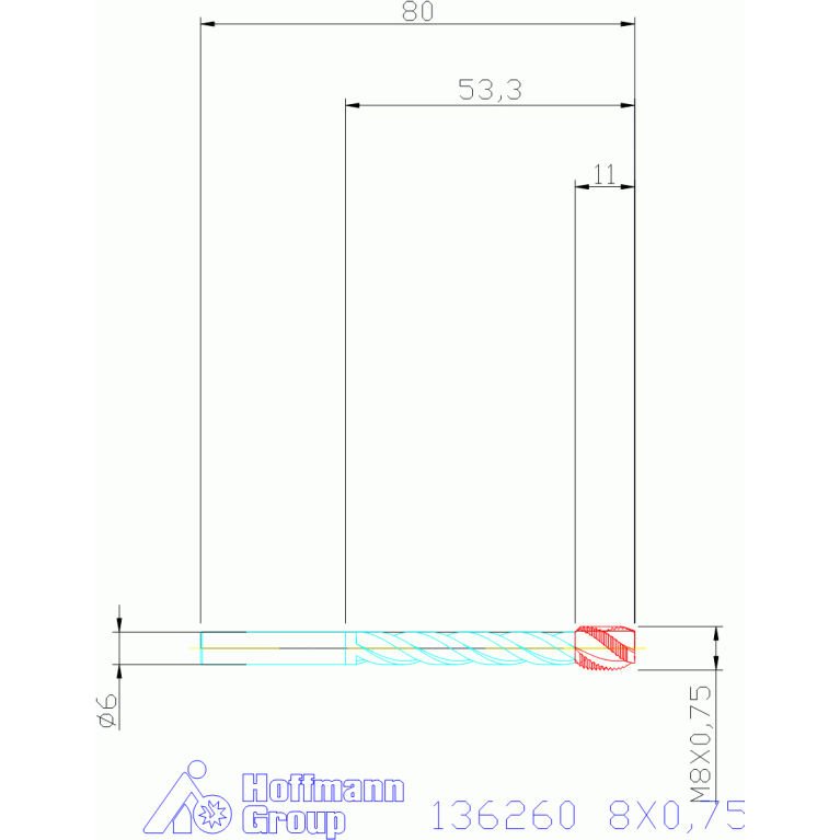 136260 8X0,75