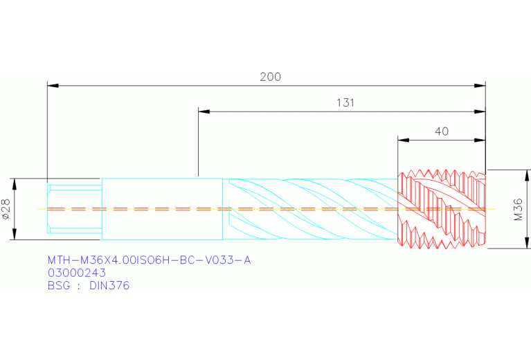 MTH-M36X4.00ISO6H-BC-V033-A