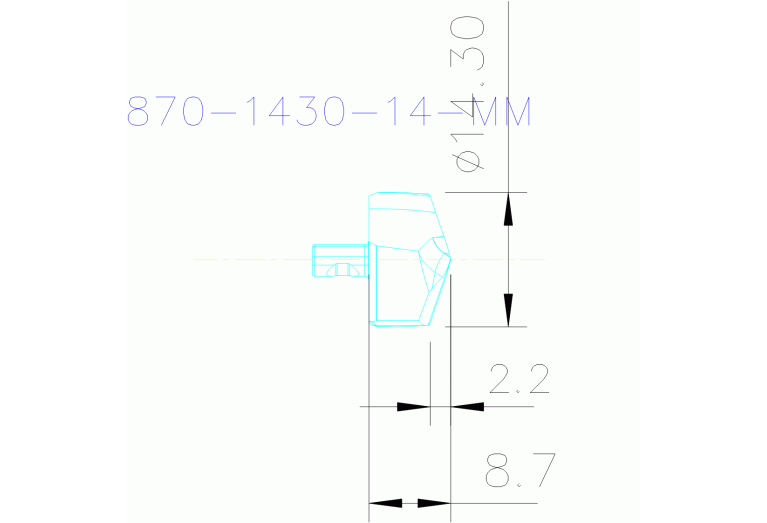 870-1430-14-MM 2234