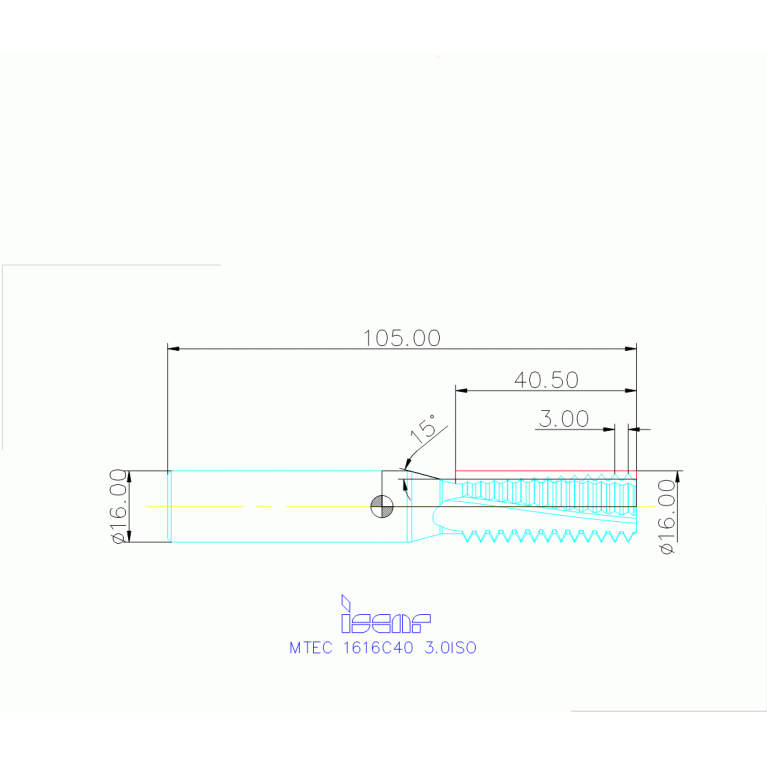 MTEC 1616C40 3.0ISO IC908