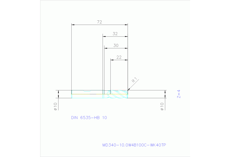 MD340-10.0W4B100C-WK40TP