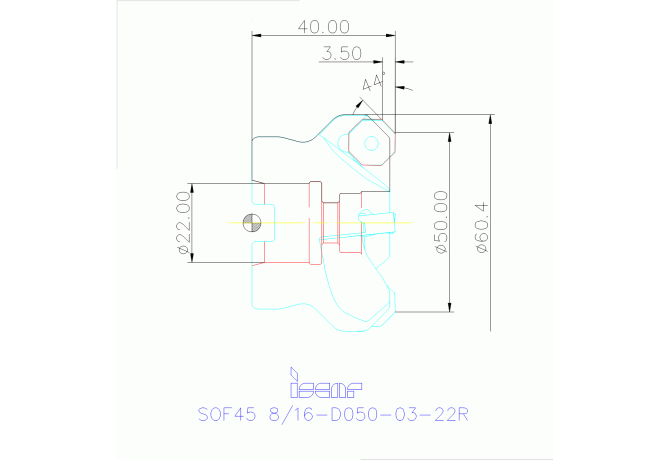 SOF45 8/16-D050-03-22R