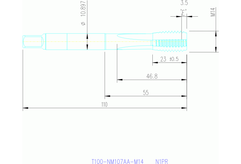T100-NM107AA-M14 N1PR