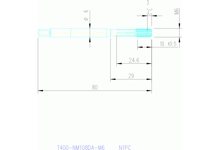 T400-NM108DA-M6 N1PC