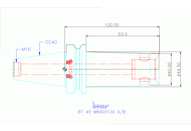 BT 40 MB40X120 A/B