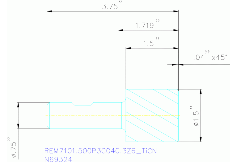 REM7101.500P3C040.3Z6 TICN