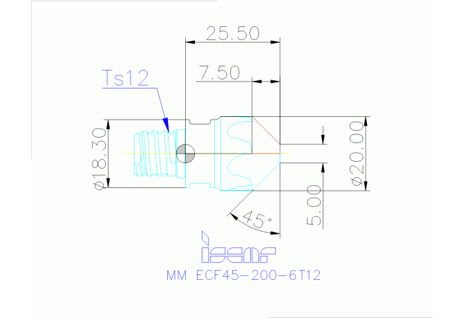 MM ECF45-200-6T12 IC908