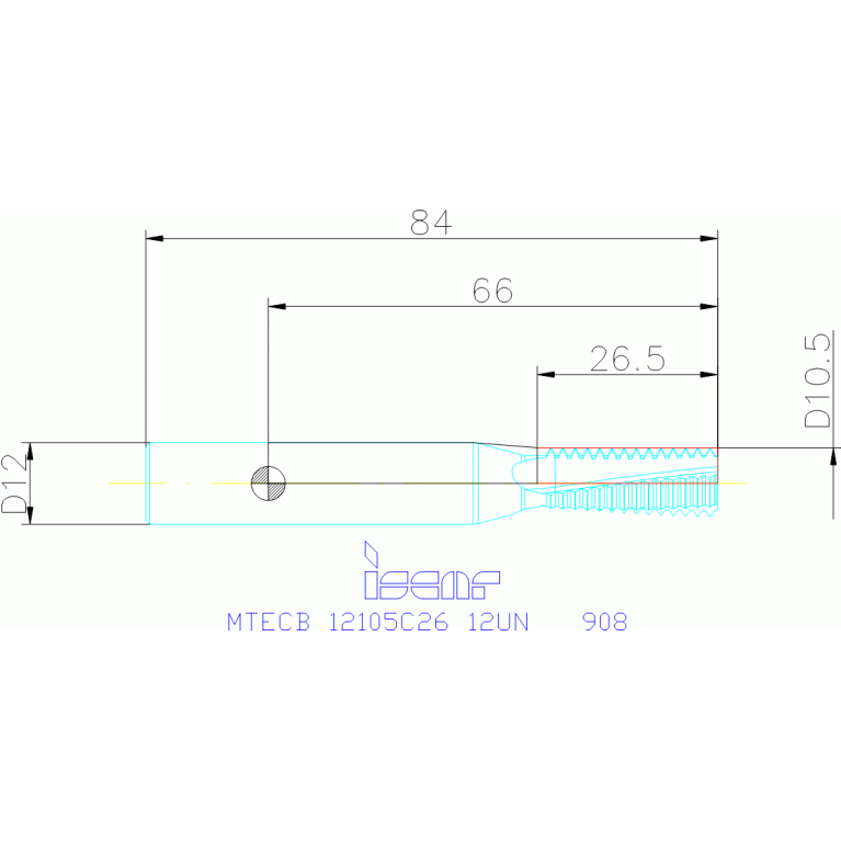 MTECB 12105C26 12UN IC908