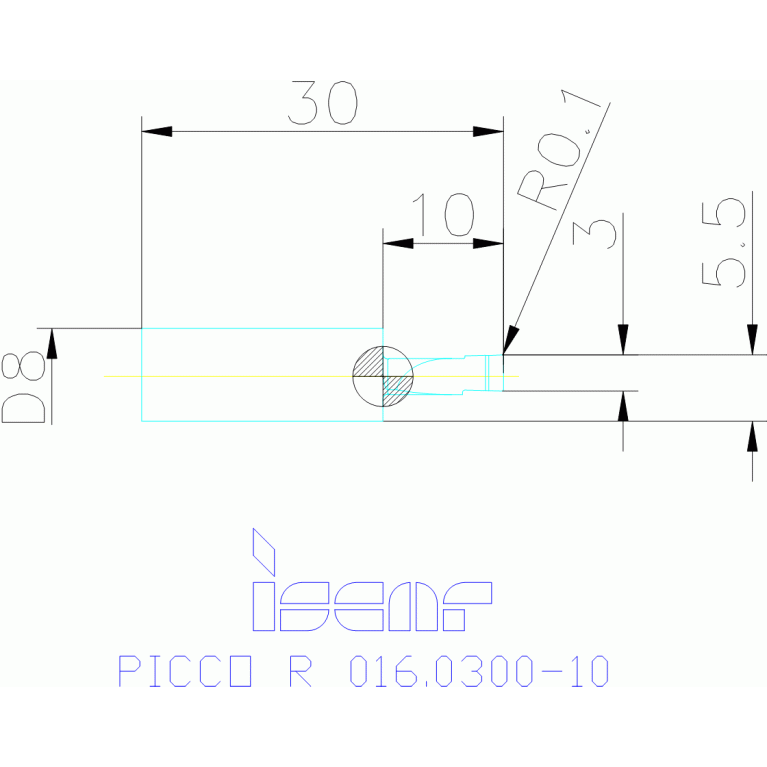 PICCO R 016.0300-10 IC1008