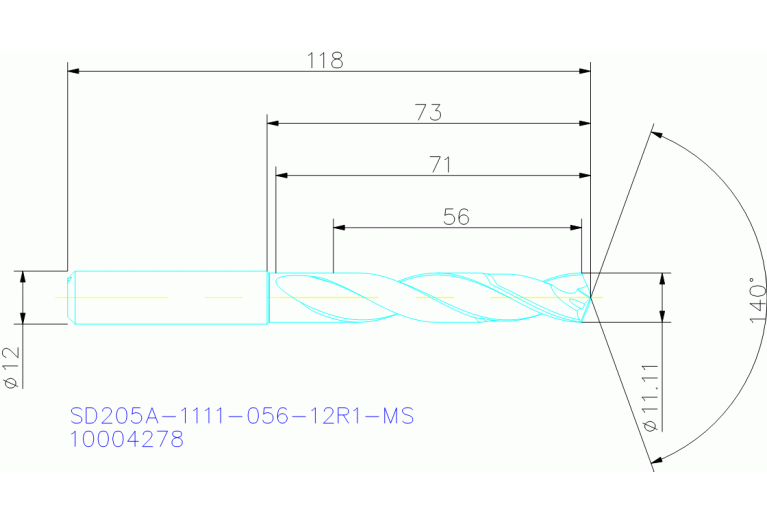 SD205A-1111-056-12R1-MS