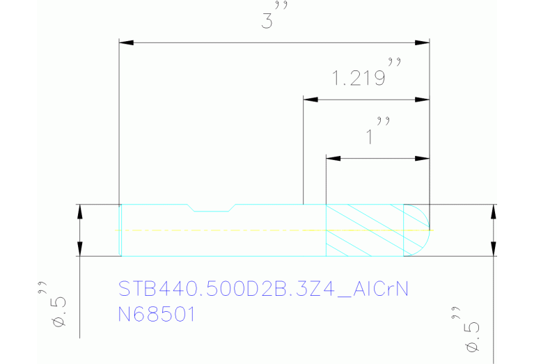 STB440.500D2B.3Z4 ALCRN