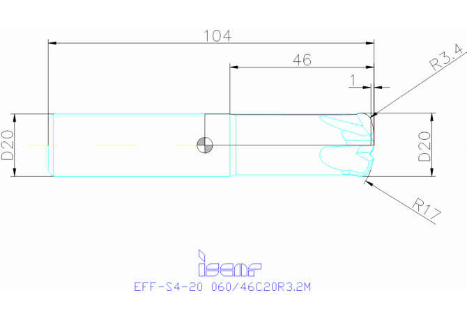 EFF-S4-20 060/46C20R3.2M IC903