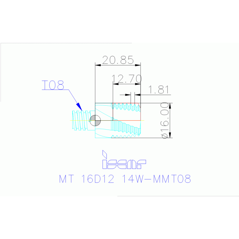 MT 16D12 14W-MMT08 IC908