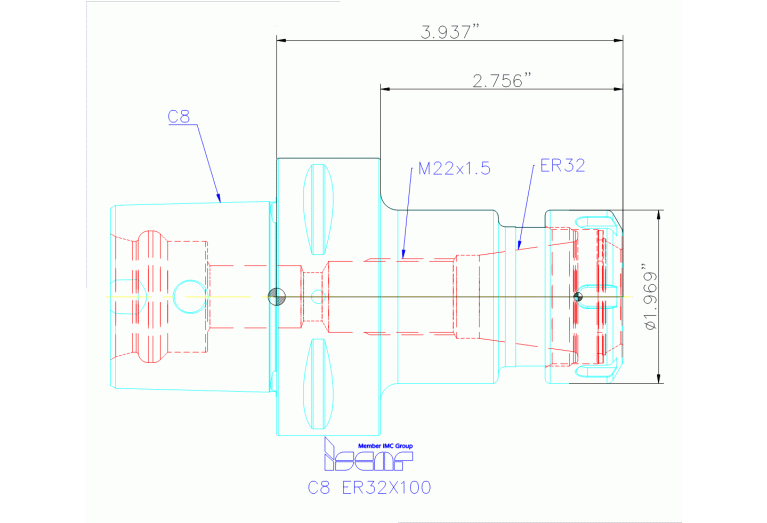 C8 ER32X100
