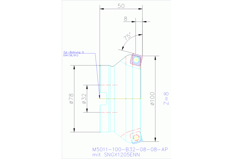 M5011-100-B32-08-08-AP
