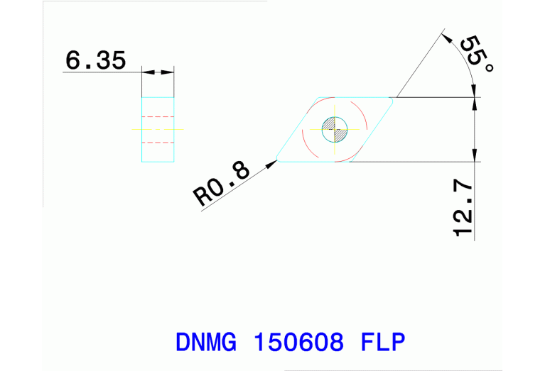 DNMG 150608 FLP TT8115B