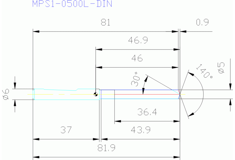 MPS1-0500L-DIN DP1021