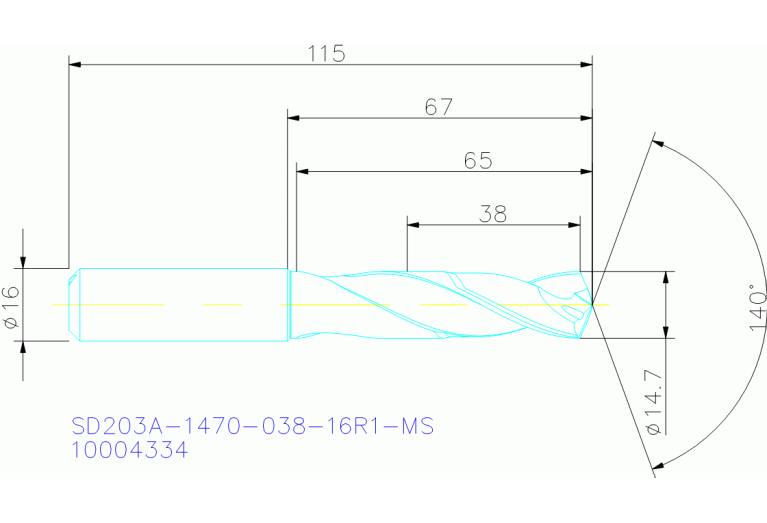 SD203A-1470-038-16R1-MS