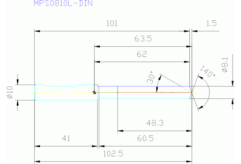 MPS0810L-DIN VP15TF