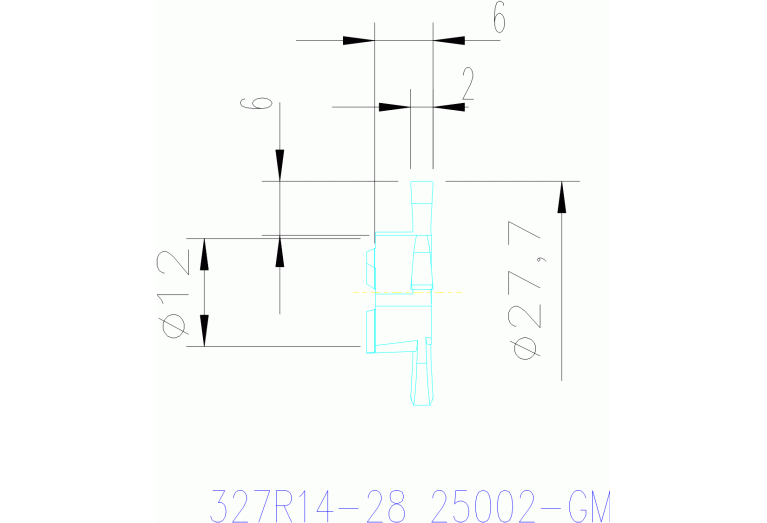 327R14-28 25002-GM 1025