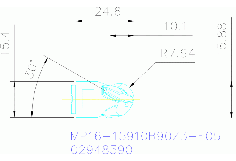 MP16-15910B90Z3-E05 F40M