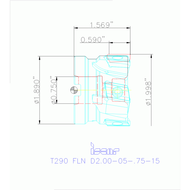 T290 FLN D2.00-05-.75-15