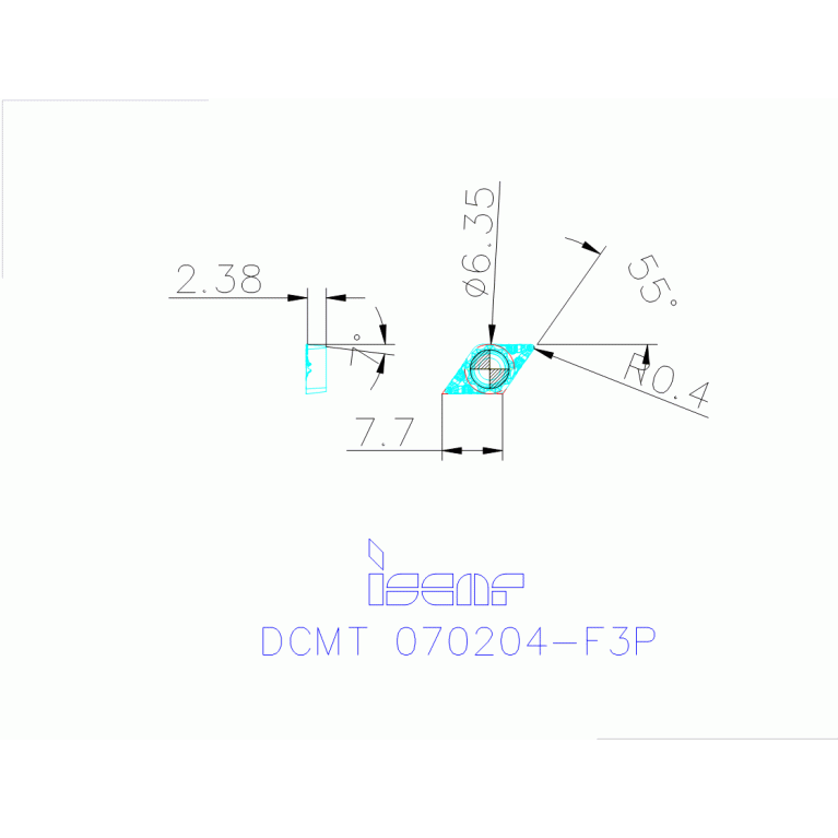 DCMT 070204-F3P IC8250