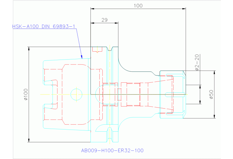 AB009-H100-ER32-100