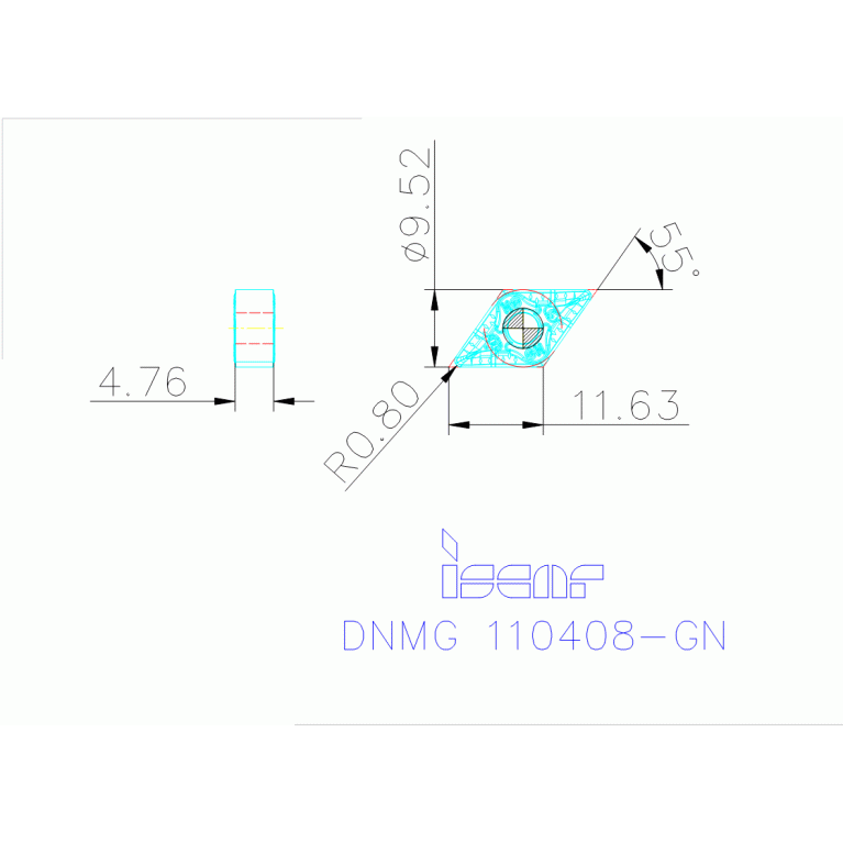 DNMG 110408-GN IC8150