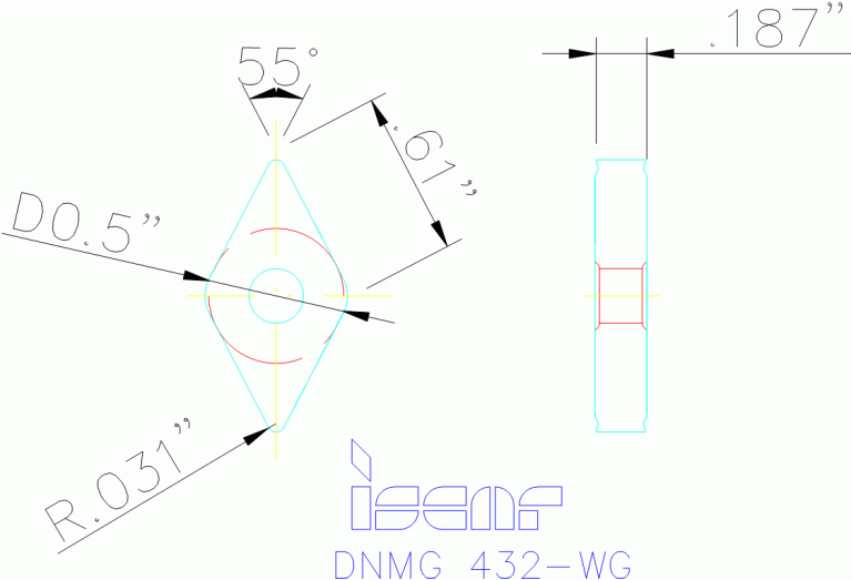 DNMG 150408-WG IC8250