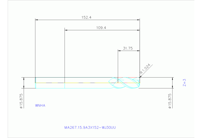 MA267.15.9A3X152-WJ30UU