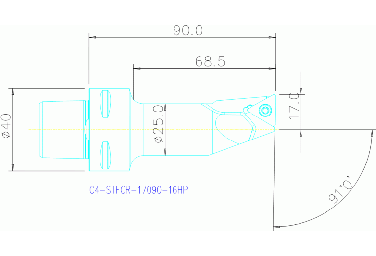 C4-STFCR-17090-16HP