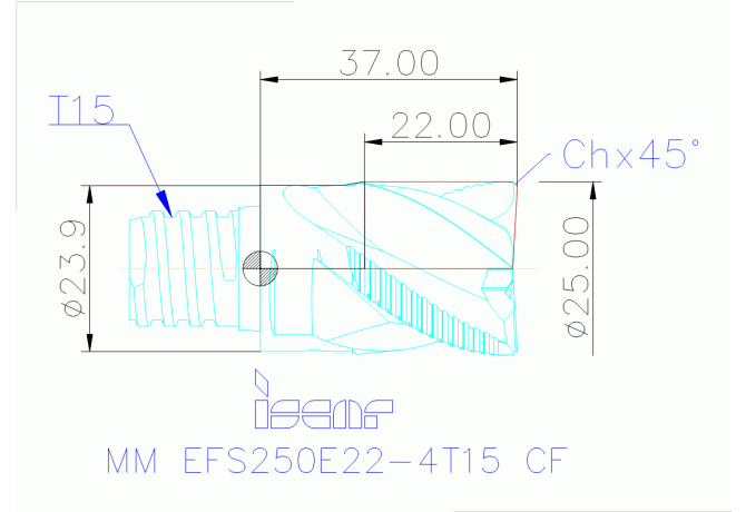 MM EFS250E22-4T15 CF IC908