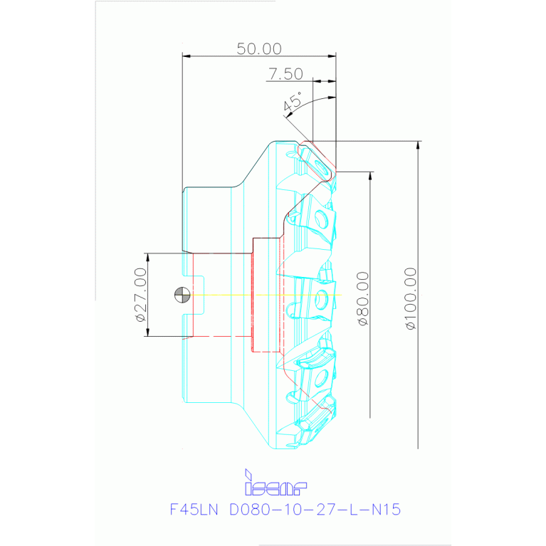 F45LN D080-10-27-L-N15