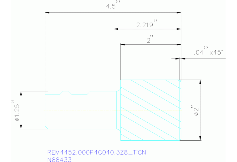 REM4452.000P4C040.3Z8 TICN