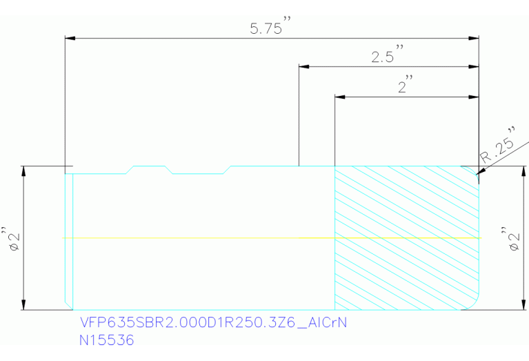 VFP635SBR2.000D1R250.3Z6 ALCRN