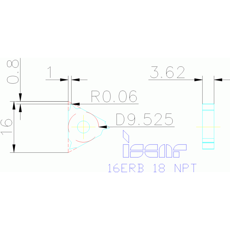 16ERB 18 NPT IC908