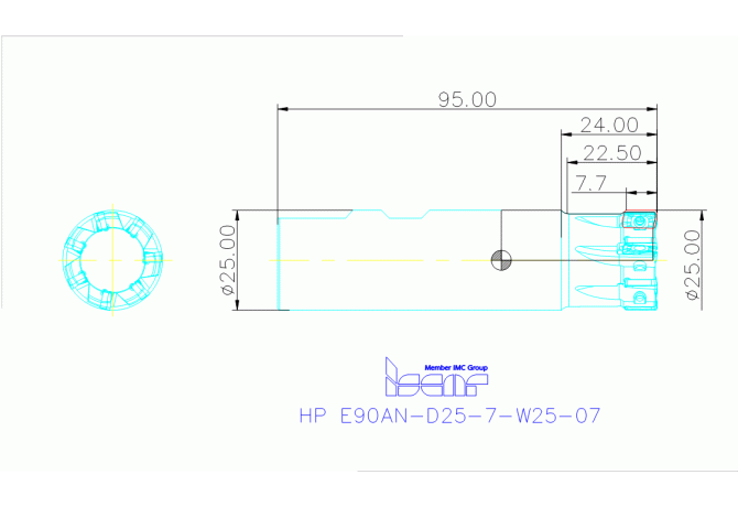 HP E90AN-D25-7-W25-07