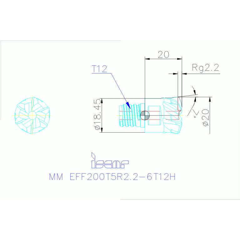 MM EFF200T5R2.2-6T12H IC903