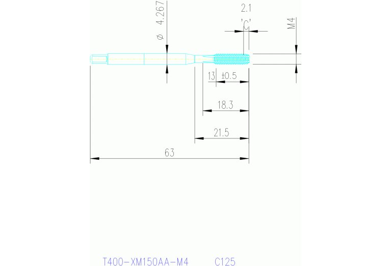 T400-XM150AA-M4 C125