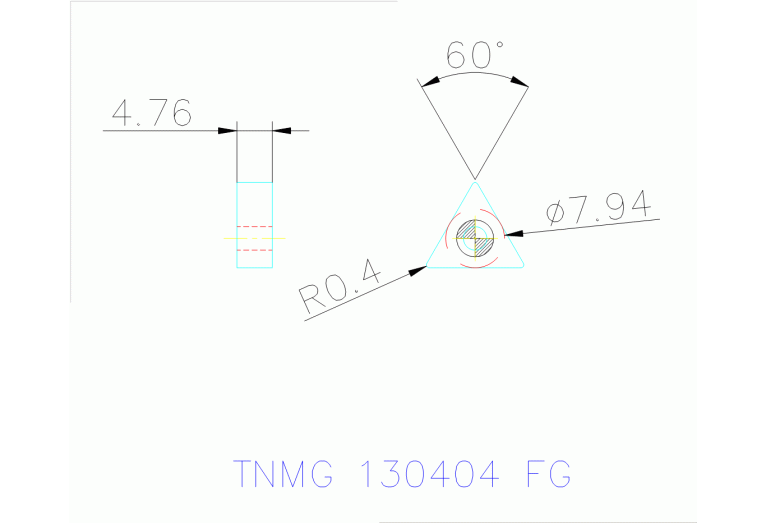TNMG 130404 FG TT5100