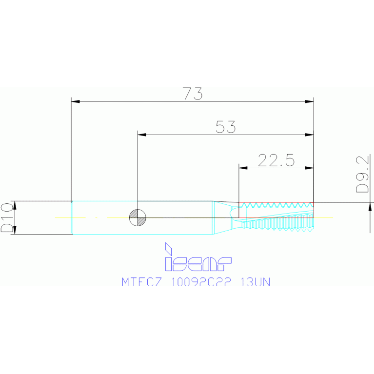 MTECZ 10092C22 13UN IC908