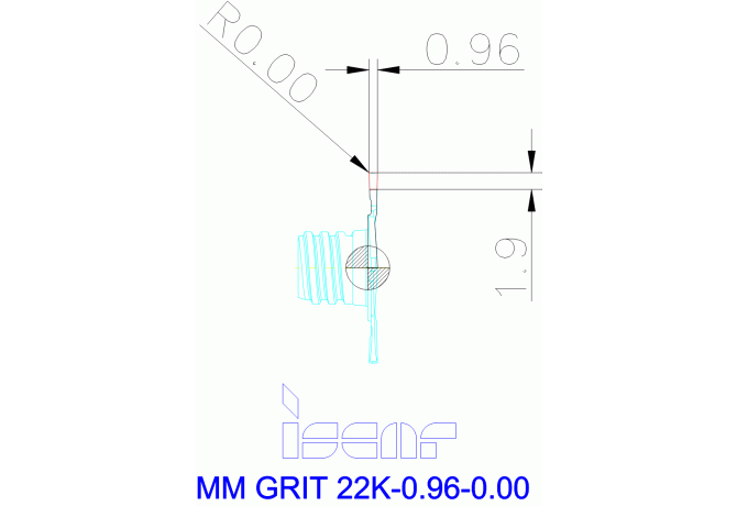 MM GRIT 22K-0.96-0.00 IC528