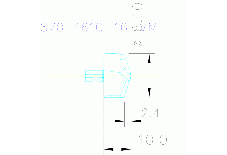 870-1610-16-MM 2234