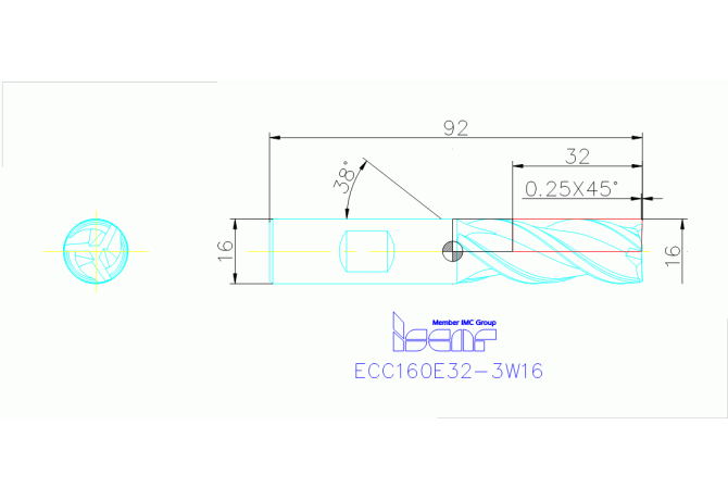 ECC160E32-3W16 IC900