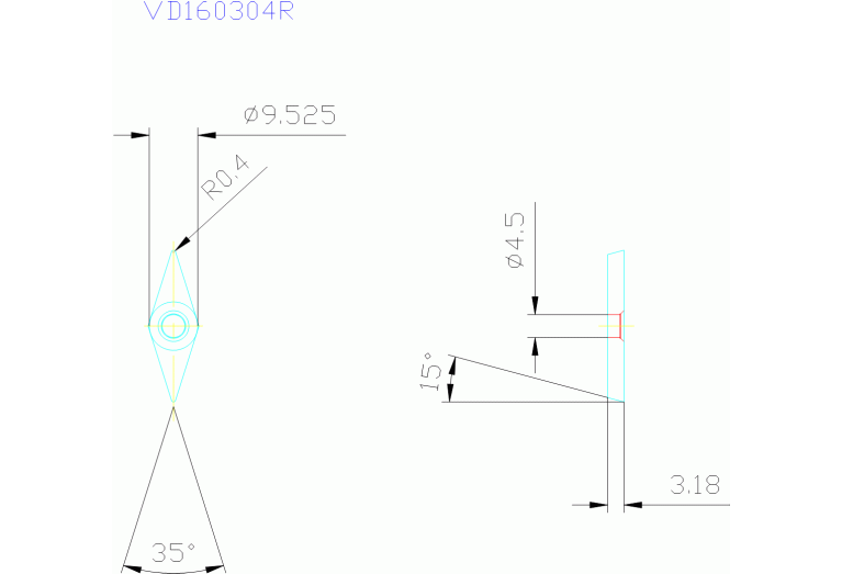 VDGX160304R HTi10