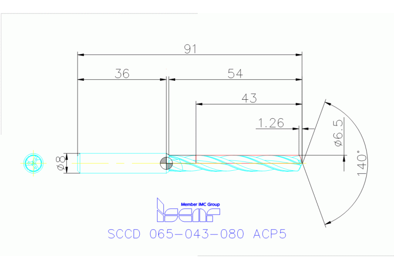 SCCD 065-043-080 ACP5 IC908